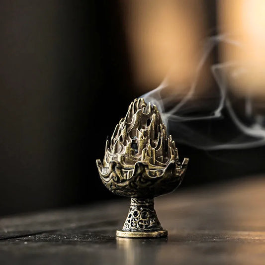 Chinese Shoushan Stone Incense Burner