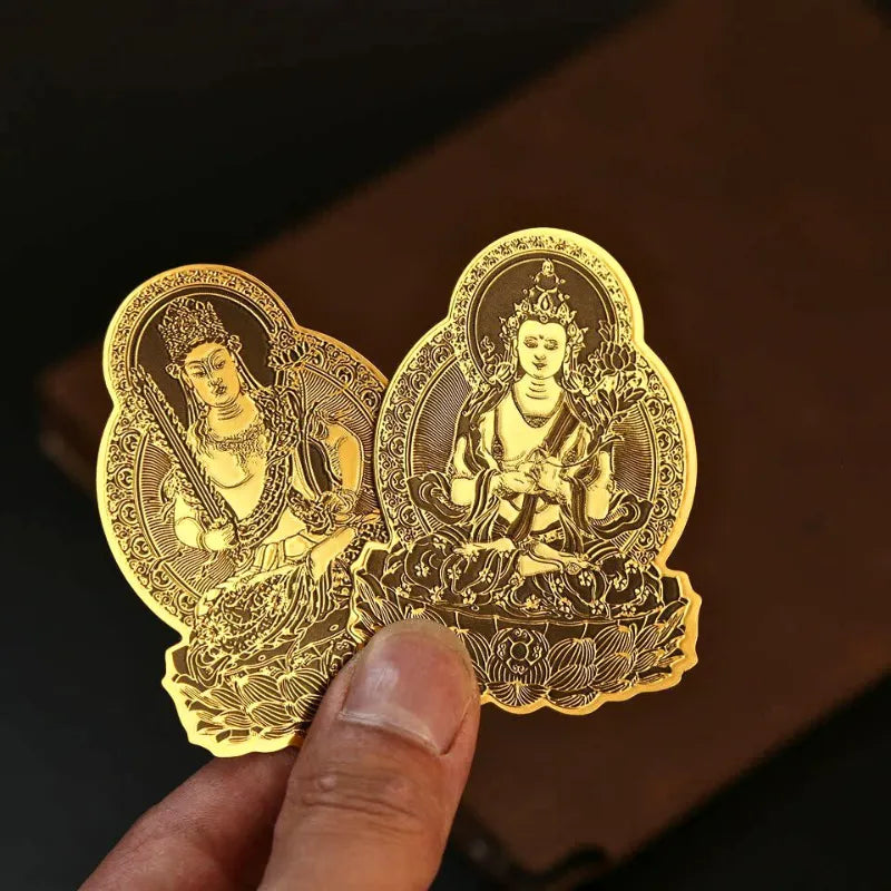 Zodiac Guardian Deity Metal Phone Sticker