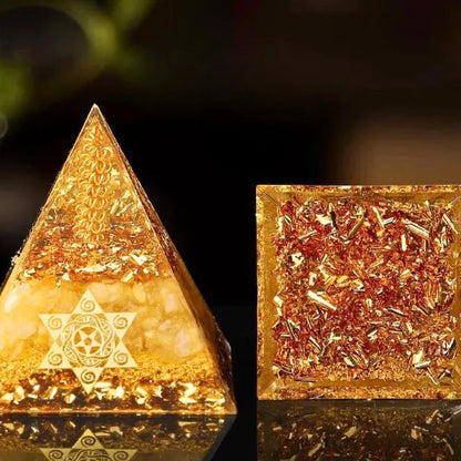Citrine Pyramid – Attract Wealth and Success with This Prosperity Stone