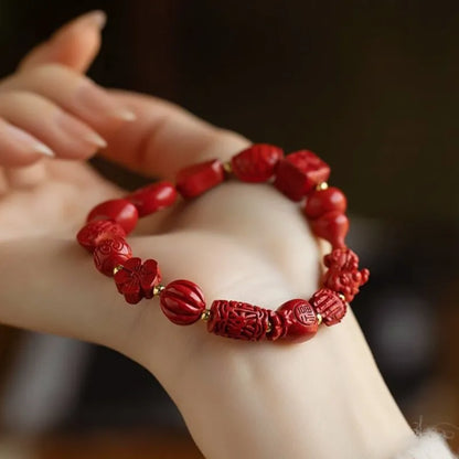Fortune Multi-Gemstone Bead Bracelet - Prosperity & Good Luck