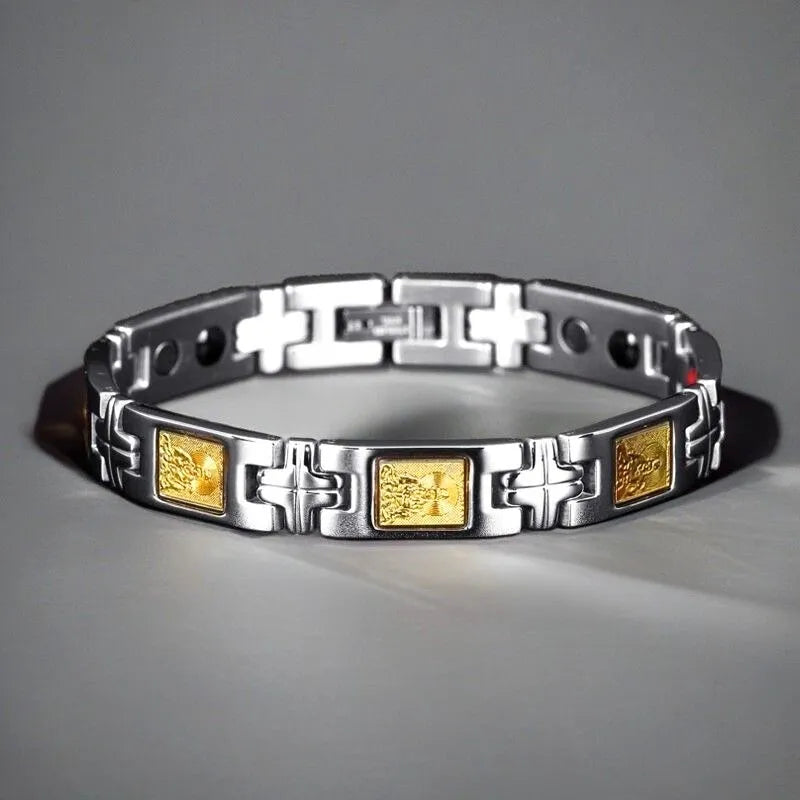 Healing Magnetic Bracelet - Buddha & Guanyin