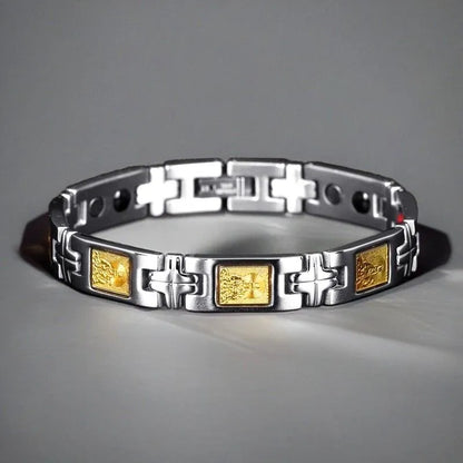 Healing Magnetic Bracelet - Buddha & Guanyin