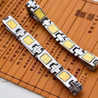 Healing Magnetic Bracelet - Buddha & Guanyin