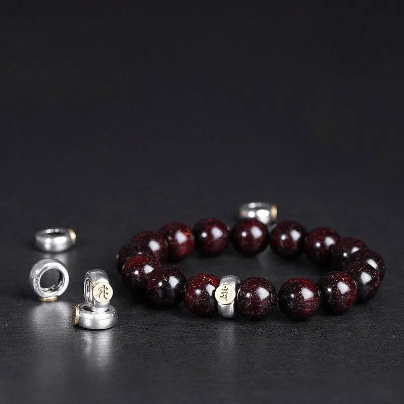 Indian Rosewood Buddhist Bead Bracelet