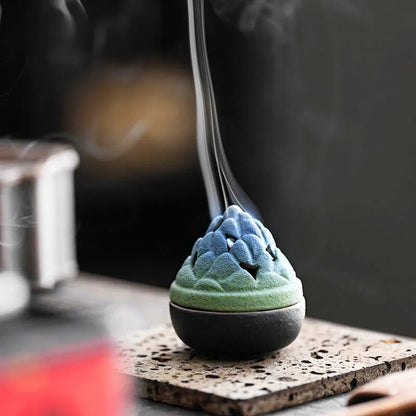 Miniature Bosshan Ceramic Incense Burner