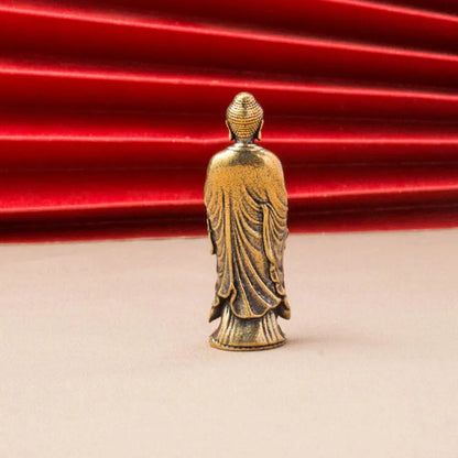 Miniature Shakyamuni Copper Figurine