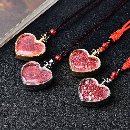 Natural Mineral Gau Box Pendant - For Home Protection and Safety