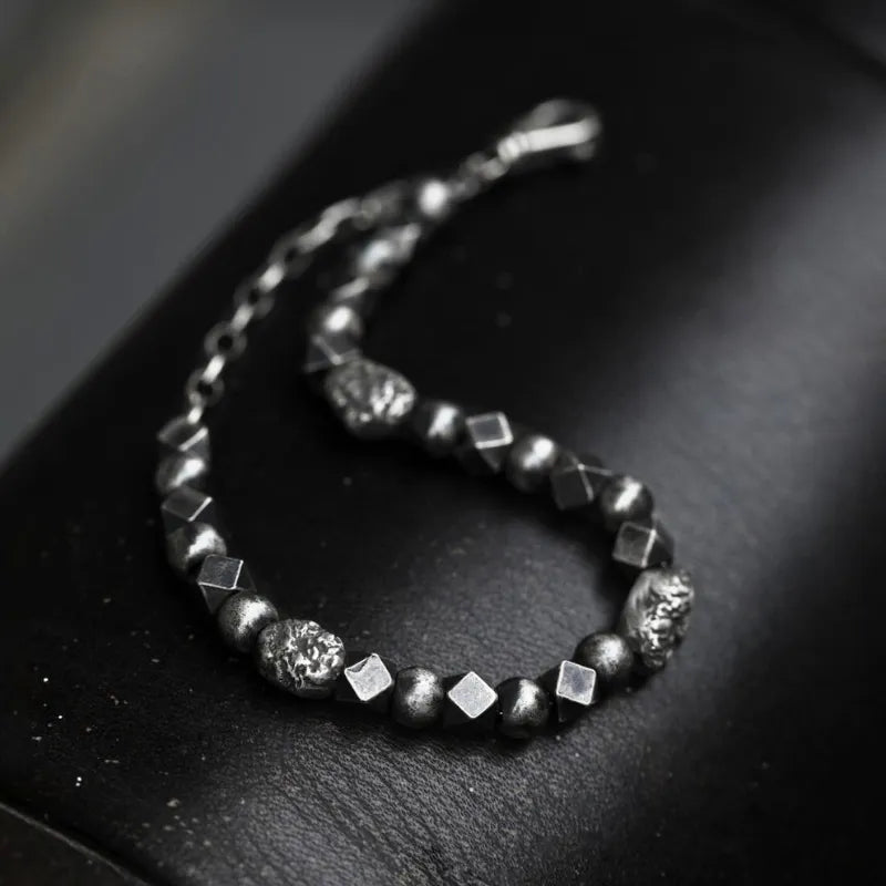 Taoist “碎银几两” Bracelet - Attract and Retain Wealth