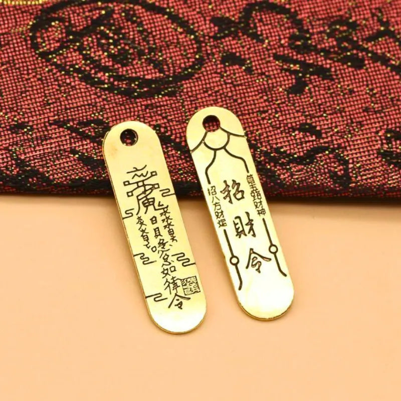 Wealth Attracting Talisman Keychain - Metal