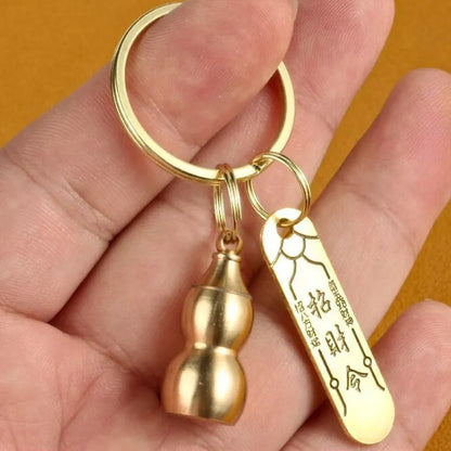 Wealth Attracting Talisman Keychain - Metal
